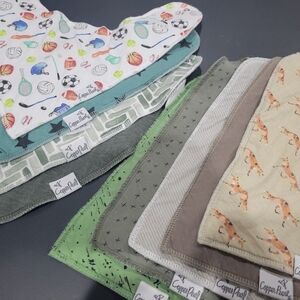Kids Bandana Bib Set - Multicolor (9)